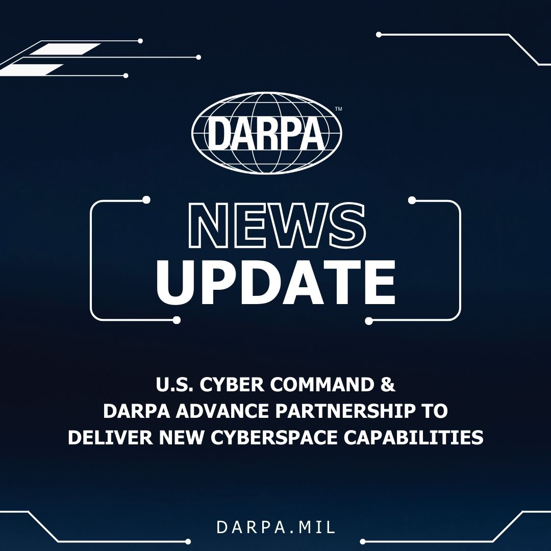 Under the Constellation program, we're working with @US_CYBERCOM to create an expedited pathway for delivering cyber technologies from the laboratory to the cyber battlefield. More: darpa.mil/news-events/20…