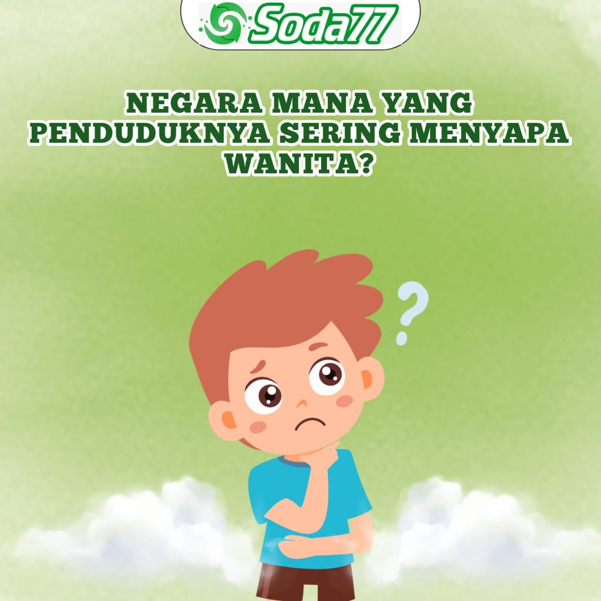 NEGARA MANA YANG PENDUDUK NYA SERING MENYAPA WANITA?
-
-
-
-
-
-
-
-
-
-
-
#viral #fypviraltwitter #fyptt #fypage #FYP   #fypシ  #fypシviral #fypdongggggggg  #viralmesum #viralterbaru  #likeOppini  #LikeCrazyTo1B  #game #LikeThat #TekaTekiSulit #indoviral #fypviraltwitter #Soda77