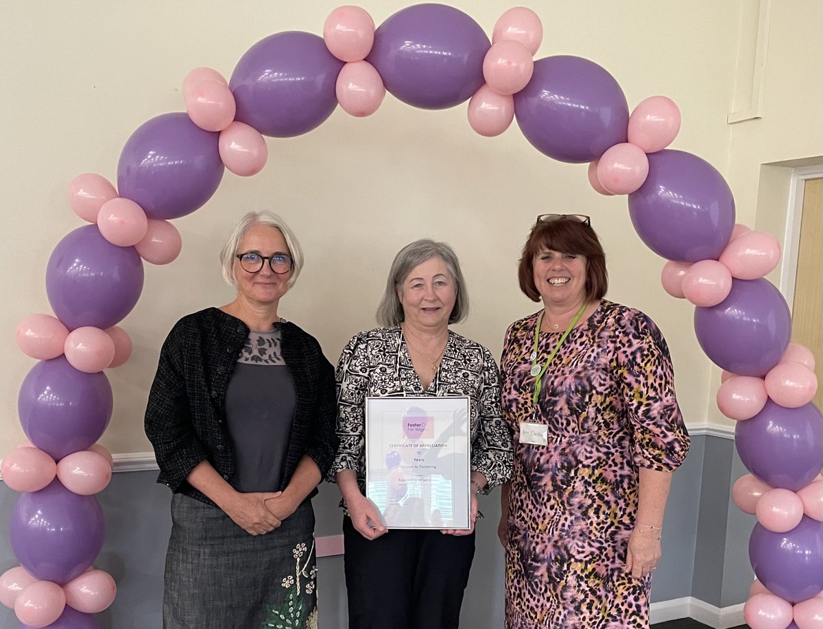 Some of the borough’s longest serving foster carers have been acknowledged at a special celebration event to mark #FosterCareFortnight. Foster carers received awards for long service and for making outstanding contributions to fostering. wigan.gov.uk/fostering #FosteringMoments