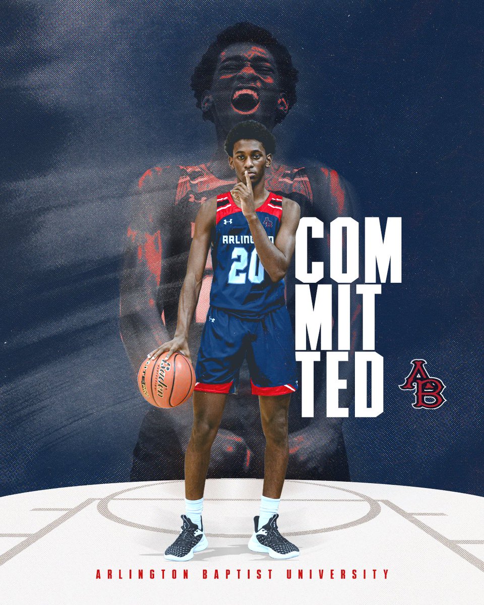 Blessed to say I can play at the next level and I am committing to Arlington Baptist University thank you <a href="/StarnesTony/">Tony Starnes</a> for giving me this opportunity #JesusisKing
<a href="/JohnsonEliteAAU/">Johnson Elite Basketball Program</a> <a href="/HoustonTopgunss/">Houston Topgunsbball</a> <a href="/CEKingBoysHoops/">C.E King HS</a>