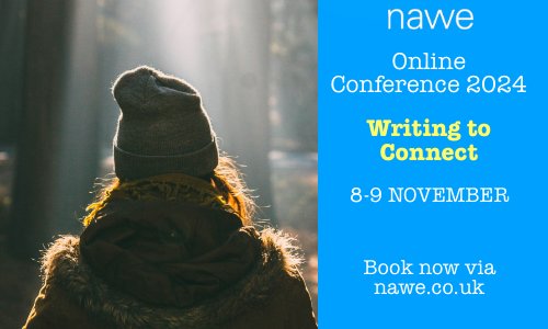 Calling all writers in education! Share your approach to creative writing & its teaching and facilitation at all levels & in all settings with others at the 2024 NAWE Online Conference, 8 & 9 Nov. Just 10 days to submit your proposal! D/L 31 May. Info at bit.ly/3jgXMup