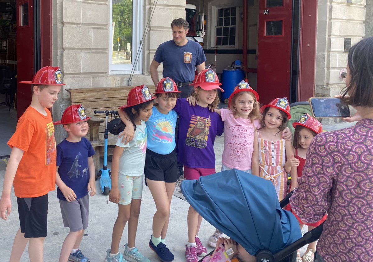 Engine 28 and Truck 14 at the @clevelandpark firehouse recently welcomed @girlscouts 42201 to their quarters, giving the young ladies the opportunity to see our equipment and meet their local firefighters. Every day is a community day. #DCsBravest