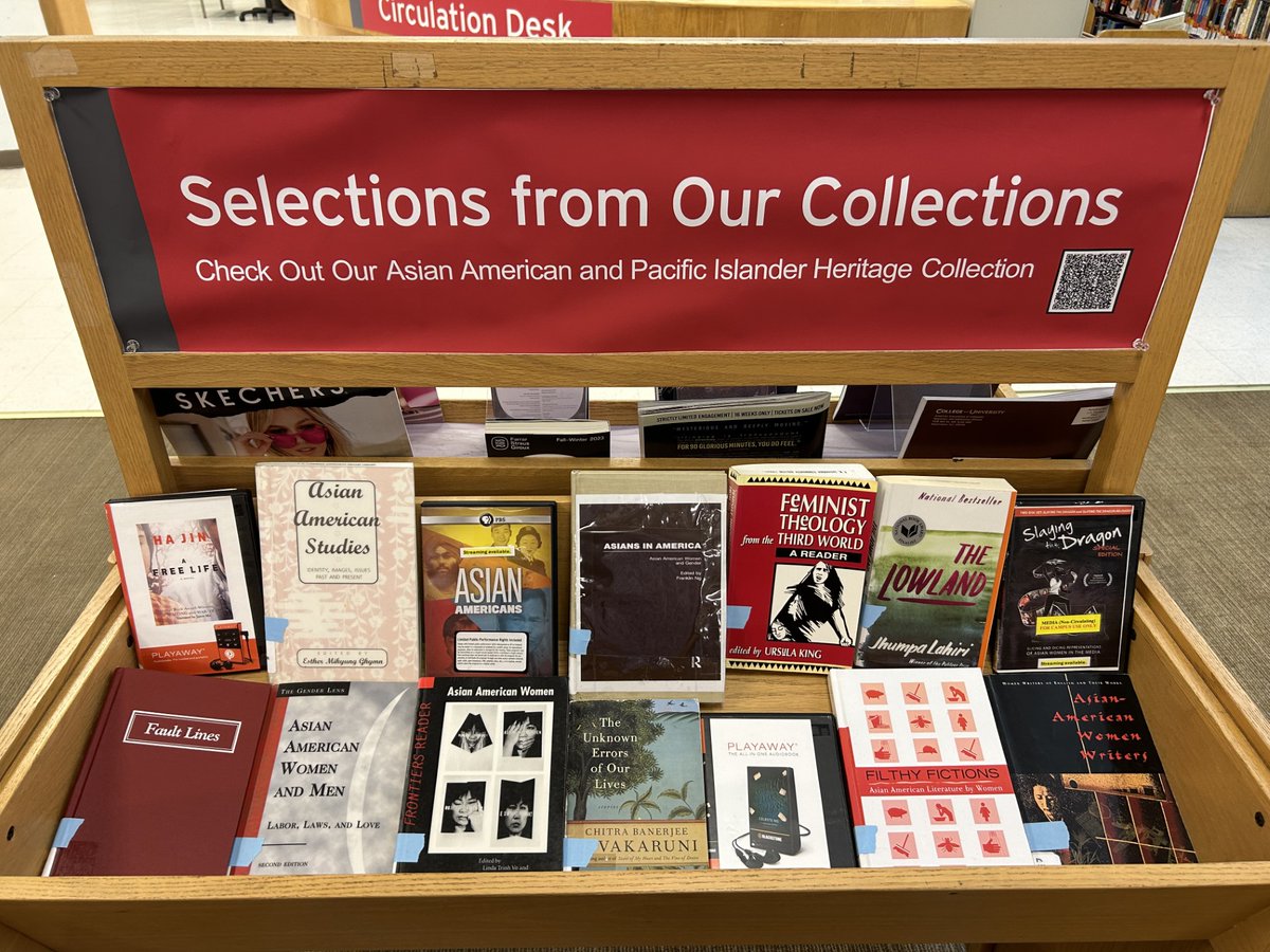 Have you checked out our Asian American and Pacific Islander Heritage Collection? Ask a Librarian if you need help.