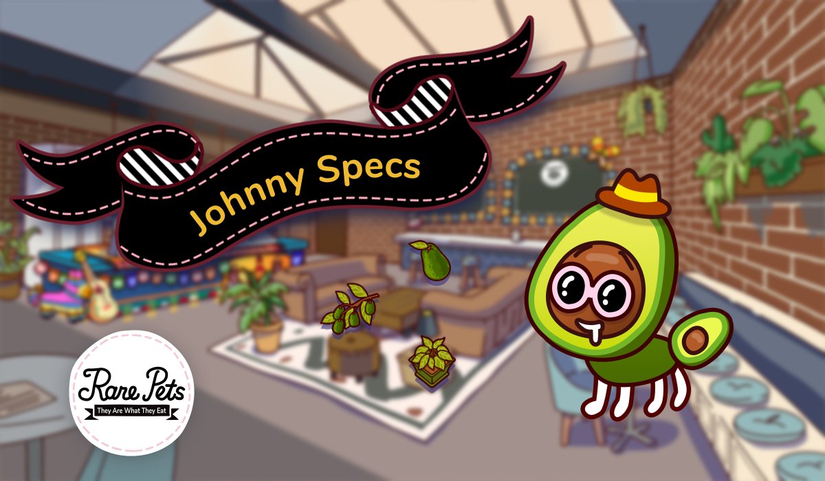 🥑 Introducing Johnny Specs, our cool avocado companion! 🕶️ With his smooth moves and trendy shades, Johnny adds a touch of green goodness to your café! 🌿 #PetShowcase #RarePets #CozyGame #CreatureCollector