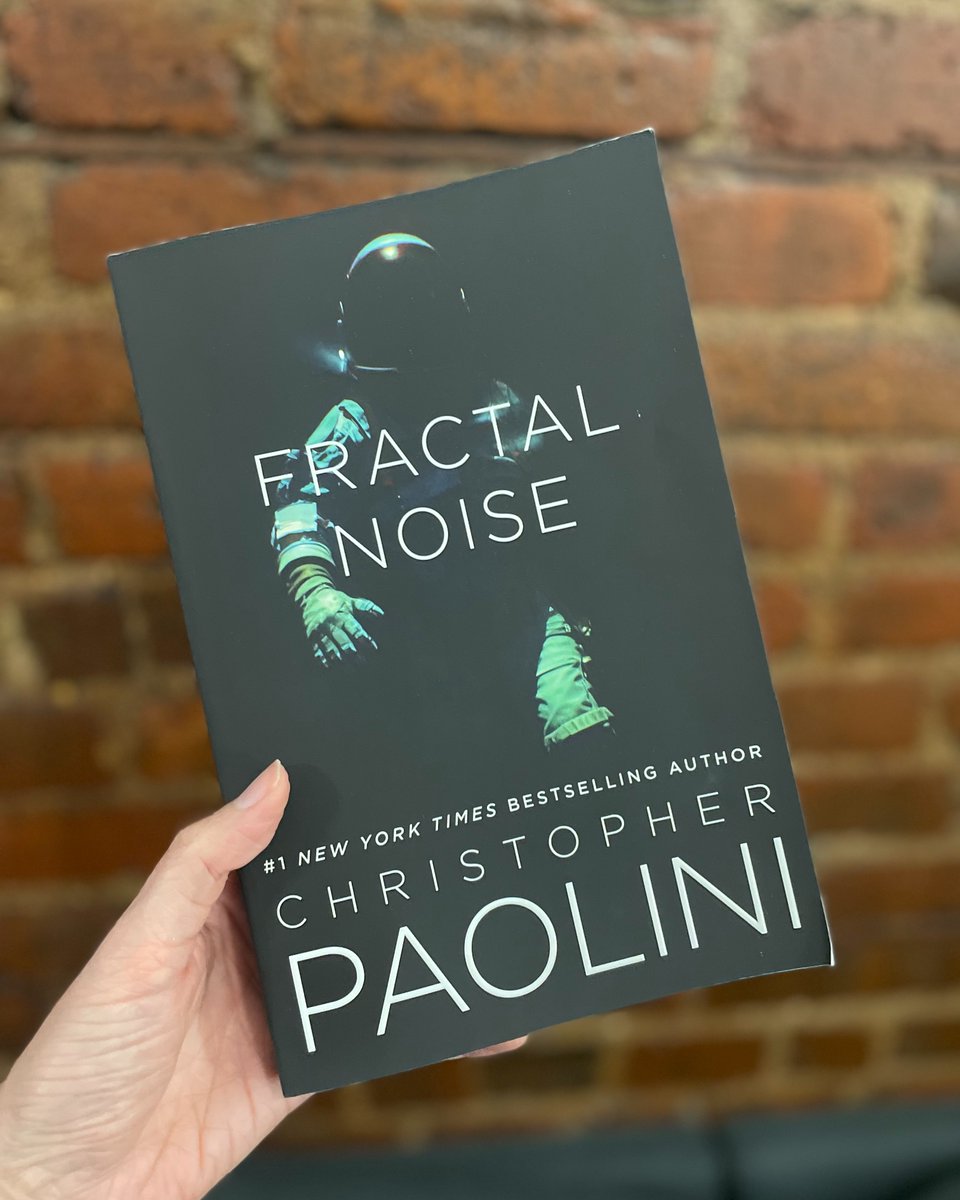 Happy #BookBirthday to #FractalNoise by @paolini! ✨⁣👨‍🚀 ⁣⁣⁣⁣ This blockbuster sci-fi adventure from world-wide phenomenon and #1 @nytimes bestseller Christopher Paolini, set in the world of To Sleep in a Sea of Stars is out now in paperback! bit.ly/3V8ZJh9