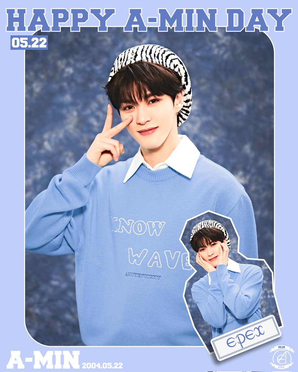 the_EPEX's tweet photo. [🎉]

HAPPY A-MIN DAY!
EPEX 아민의 생일을 축하합니다🎂🥳

#EPEX #이펙스 #AMIN #아민
#누구보다_빛나는_아민이
#AminLoveWithYou https://t.co/EluyVdft3s