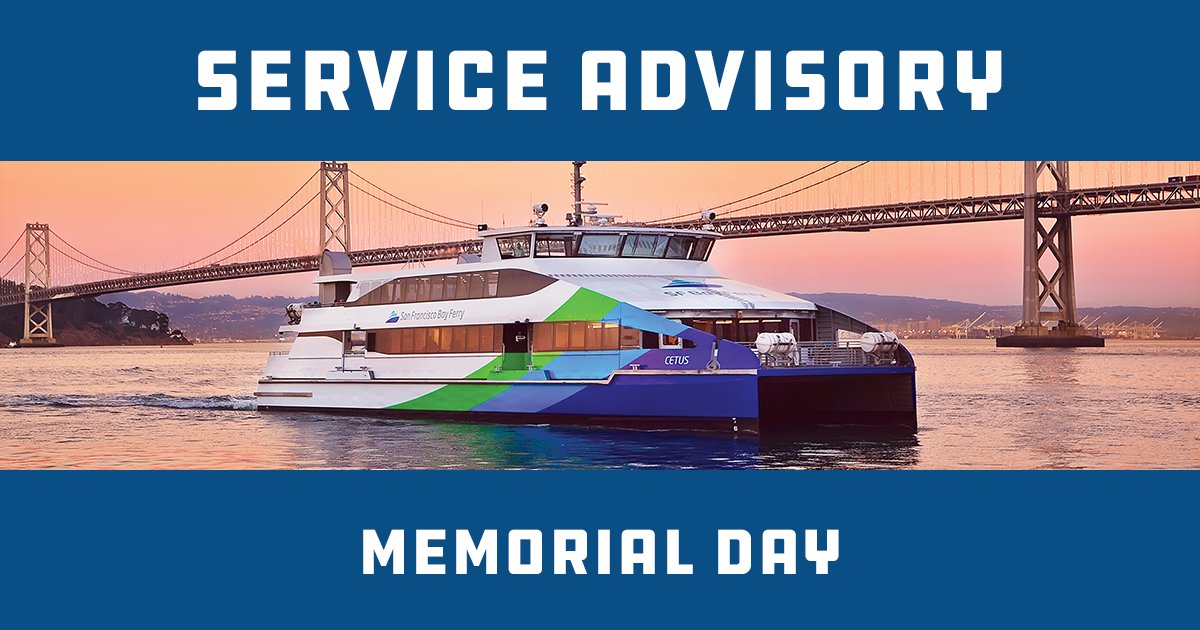 📢On Monday, May 27 weekend schedules will be in effect systemwide and a special schedule will also be in effect on the Ballpark Short Hop route for baseball fans headed to the Memorial Day Giants game at Oracle Park. More details at: bit.ly/3qvqEo8