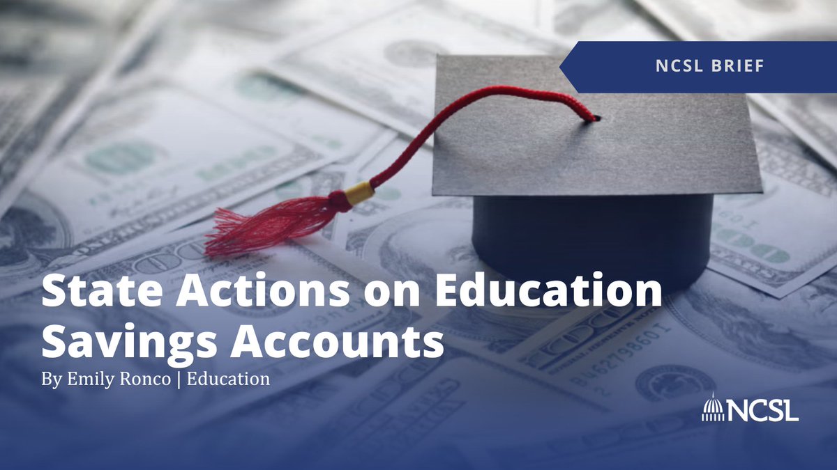 Education savings accounts are programs that route public per-pupil funding into government-authorized savings accounts for families with students not attending public schools. The funds can be used for a variety of educational expenses. Read more: bit.ly/3wPYGsS