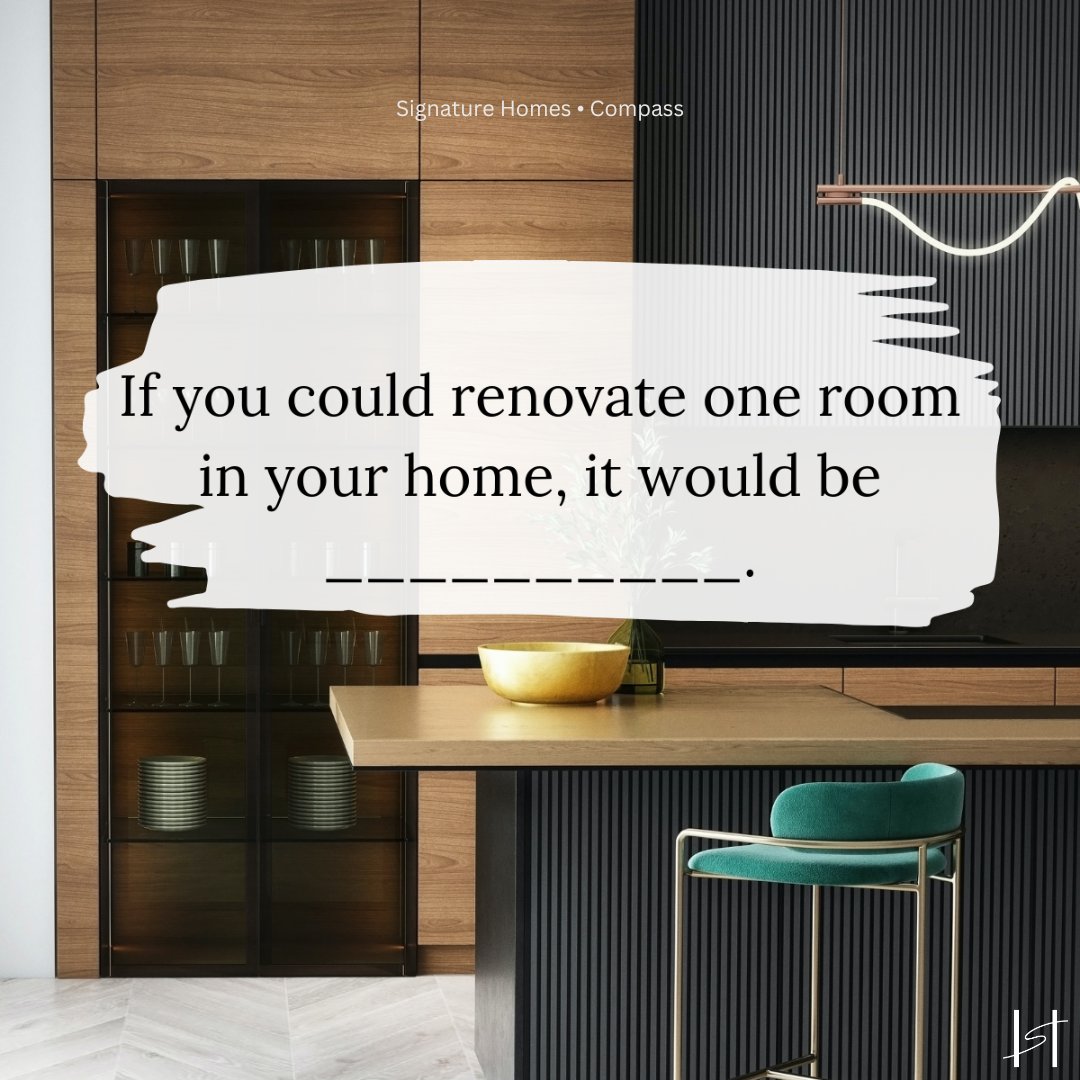 SigHomesCompass's tweet image. If there's one room in your home that you could renovate, which one would it be?
🧭
🧭
🧭
#signaturehomescompass #compasschicago #homerenovation #homeupgrade #realestate #realestatetip #realestateexpert #homeownership