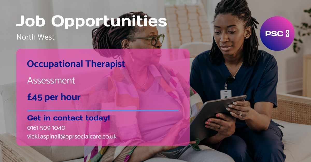 📢📢We have #opportunities for qualified #OccupationalTherapist based in #NorthWest 💰💰 Pay: £45 per hour ☎️☎️Call or message me for more information Apply by following the link 👇👇 buff.ly/3QSehz0 #locum #socialcare