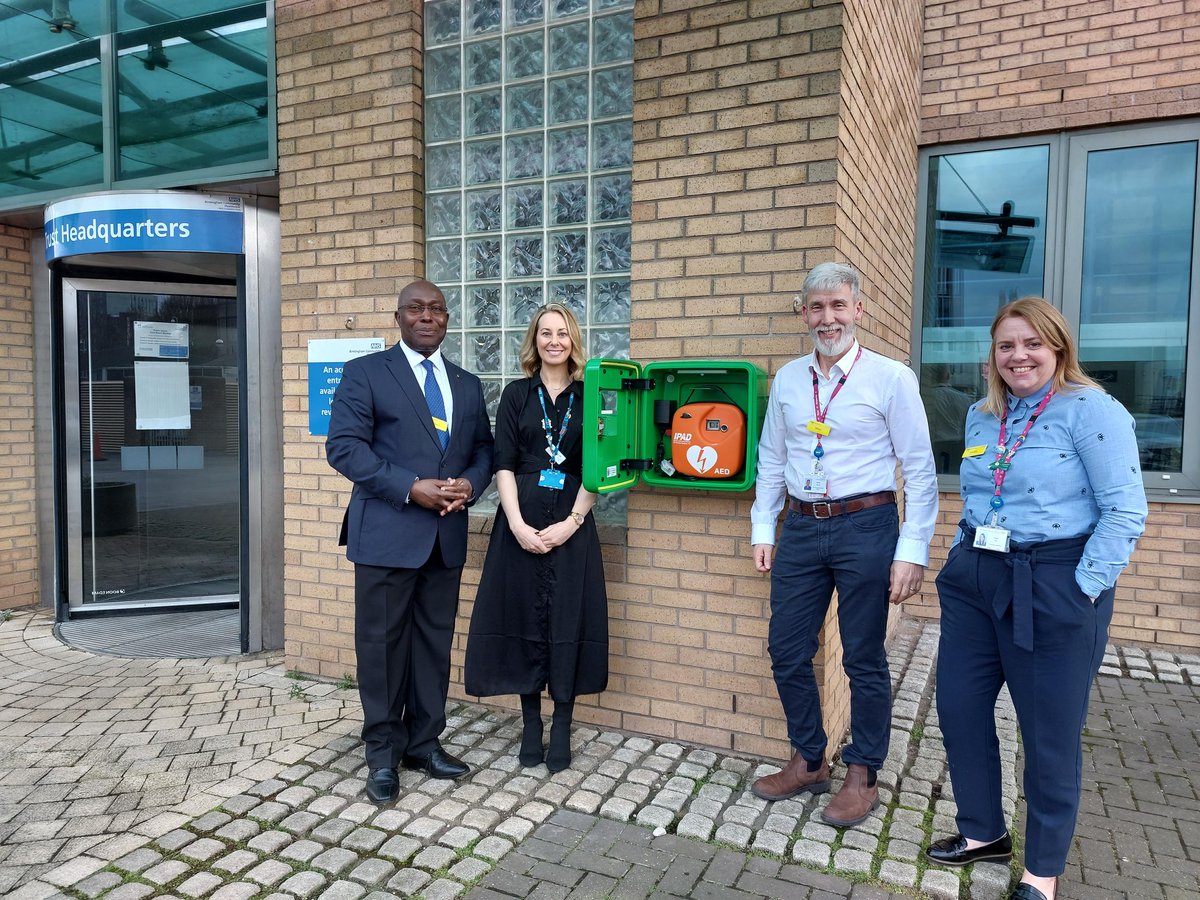 Thanks to generous funding from @NHSCharities  Together, #BCHCCharity has been able to fund several projects aiming to help people in Birmingham live healthier for longer, such as providing AEDs and CPR training, hosting educational livestreams, and more!: bhamcommunity.nhs.uk/charity-news/h…