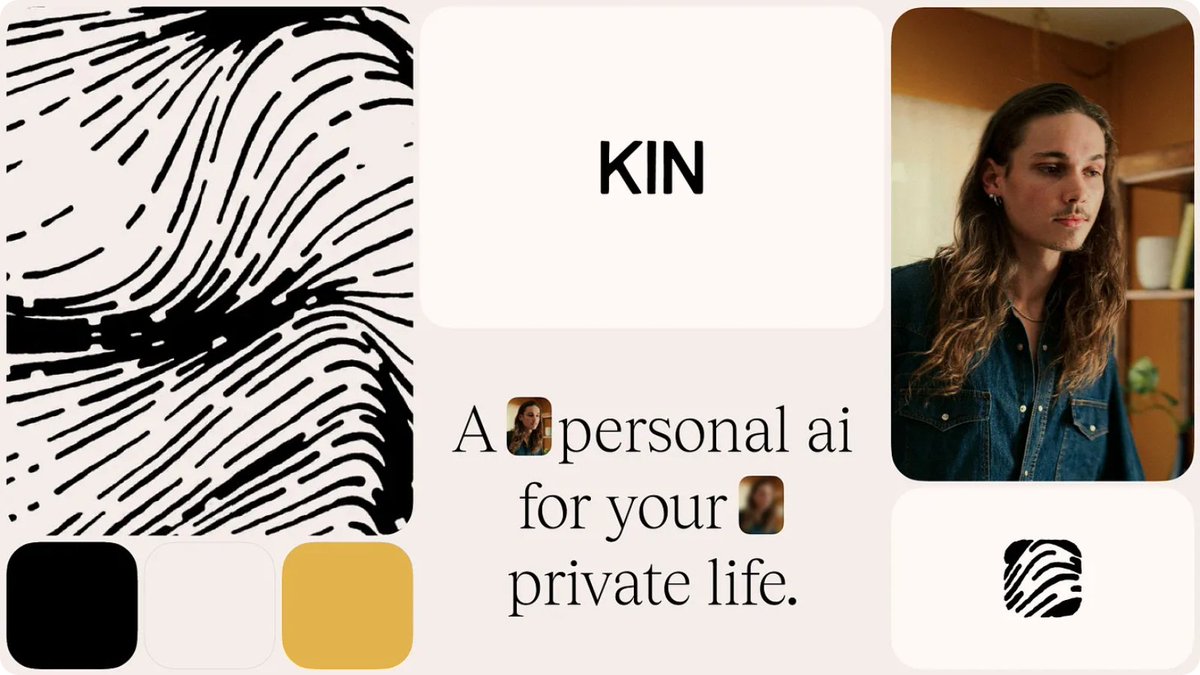 Meet Kin, a personal AI for your private life. 🦾 t.ly/mykin Kin is infinitely patient, compassionate, knowledgeable, and available 24/7! Keep reading to learn about Kin...
