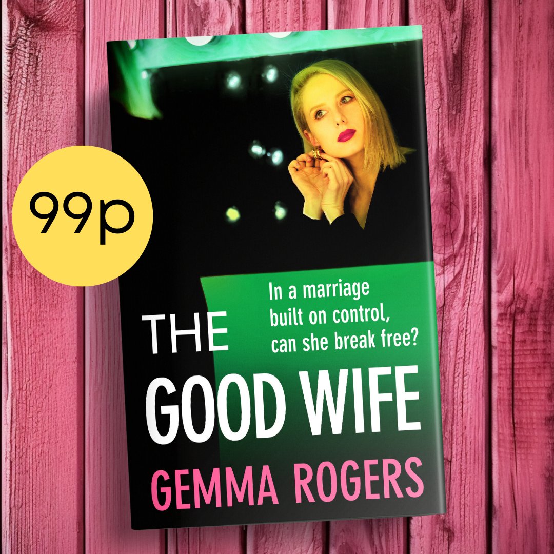 ⭐ 99p DEAL ⭐ #TheGoodWife, the addictive psychological thriller from @gemmarogers79 is 99p today! 📕 ➡️ Get your copy here: mybook.to/goodwifesocial