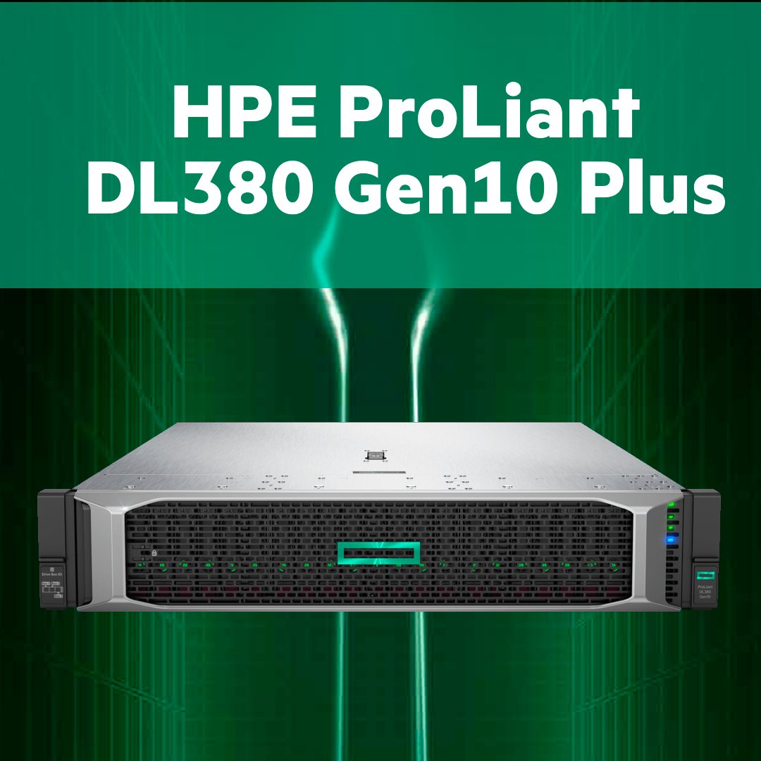 data_memory's tweet image. ¿Buscas un servidor 1U compacto que admita cargas de trabajo en distintos entornos? : HPE ProLiant DL380 Gen10 Plus. Equilibrio perfecto de rendimiento, flexibilidad y capacidad de gestión para las crecientes necesidades empresariales.
¡Consultanos! #ProLiant #gen10plus