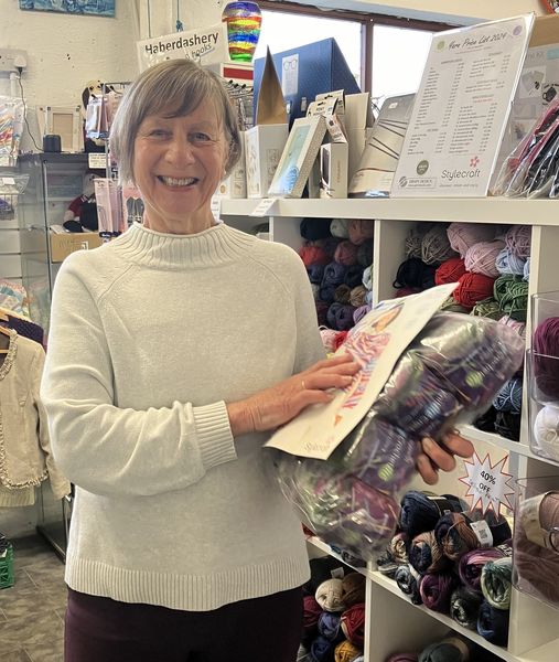 We provided a bundle of Knit Me Crochet Me yarn along with a pattern as a spot prize for the #GreatBritishYarnCrawl. The prize went to Bùth Bharraigh, @buthbharraigh Isle of Barra where the lucky winner was Constance Pendrey. We can't wait to see what she does with her yarn.