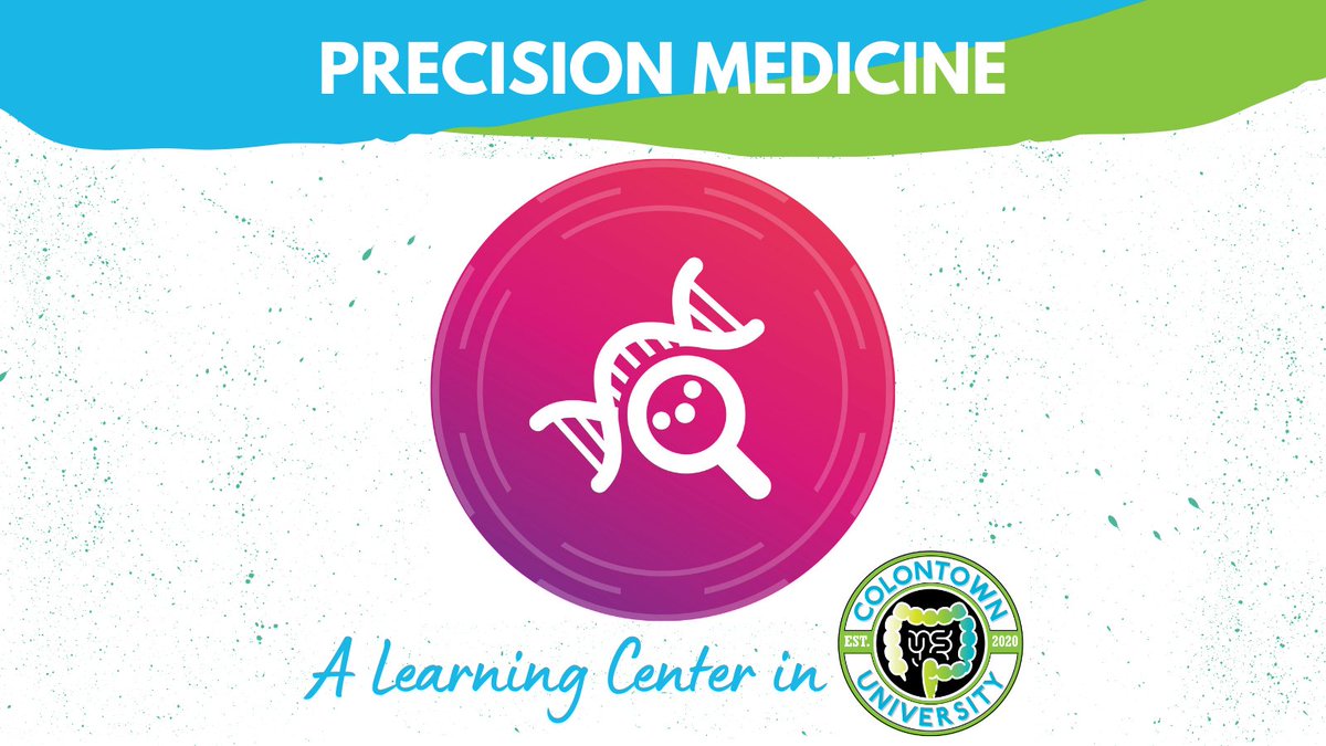 Check out the Precision Medicine Learning Center in COLONTOWN University! We’ve asked leading researchers – and one very smart patient – to explain what precision medicine is and how it is changing treatment options for some #colorectalcancer patients. learn.colontown.org