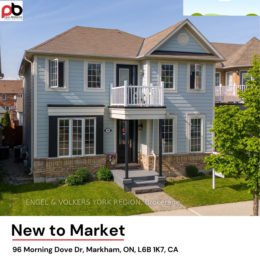paulbendavid's tweet photo. 🏡Your perfect retreat awaits in the coveted Cornell Community! This detached 2-story gem features 4+2 bedrooms, 4 baths, and a finished basement, providing the ideal blend of space and style. 
Price: CAD $1,428,888

Contact me, 
📩paul.bendavid@engelvoelkers.com / 📲647-988-7355 https://t.co/Xmw5XXxC29