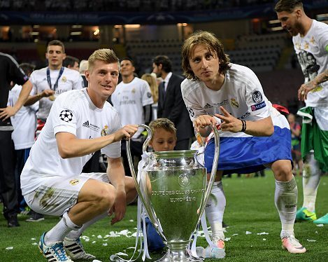 The greatest midfield duo I have ever seen! Will miss Kroos so much. It will never be the same again #rmalive