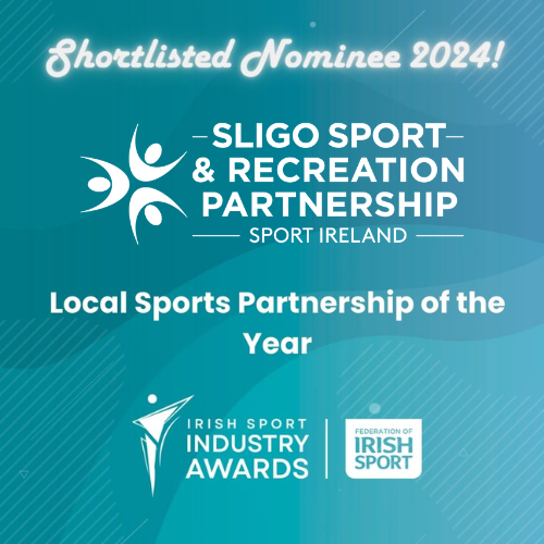 SSRP are delighted to announce we have been nominated for the @iresport Industry Awards - Local Sports Partnership of the Year. Best of luck to the other shortlisted LSP's @ActiveCarlow @Claresports @LaoisSportsLSP