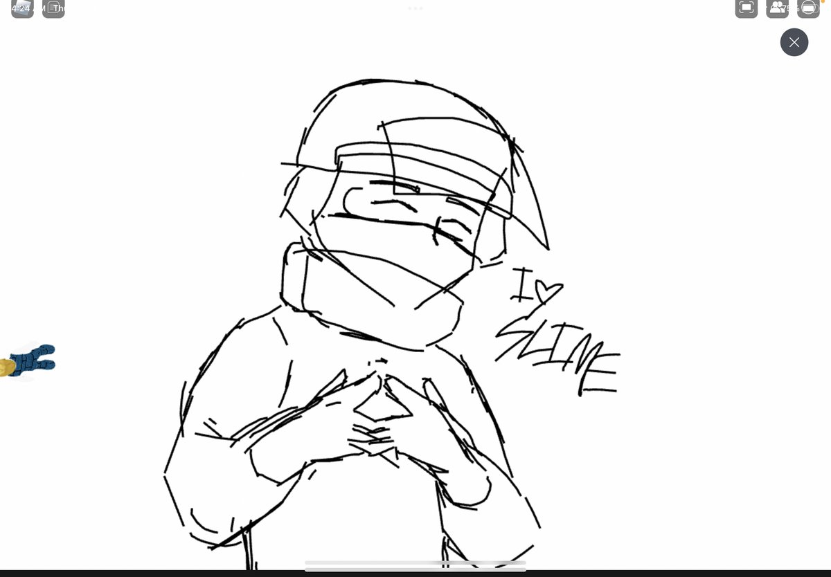 I drew doc from rainbow six siege  i  like to use free draw onRoblox more than i use ibispaintactually because free draw actually has abetter stabilizer surrpris,ginly oneof ,y usernames is Slimelover97 i have two watermarks that i usedepending onw here i post #Rainbow6Siege #R6S