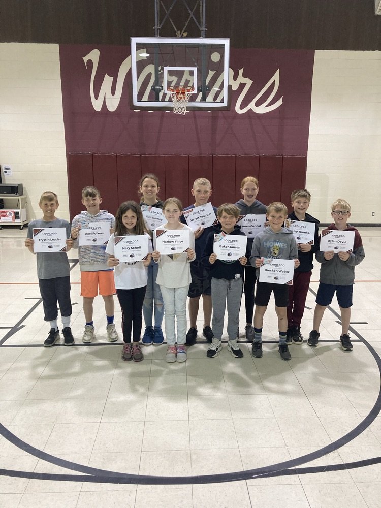 CroftonWarriors's tweet image. 1,000,000+ words read in one school year!  Amazing!  Word Warriors!  #Warriorway