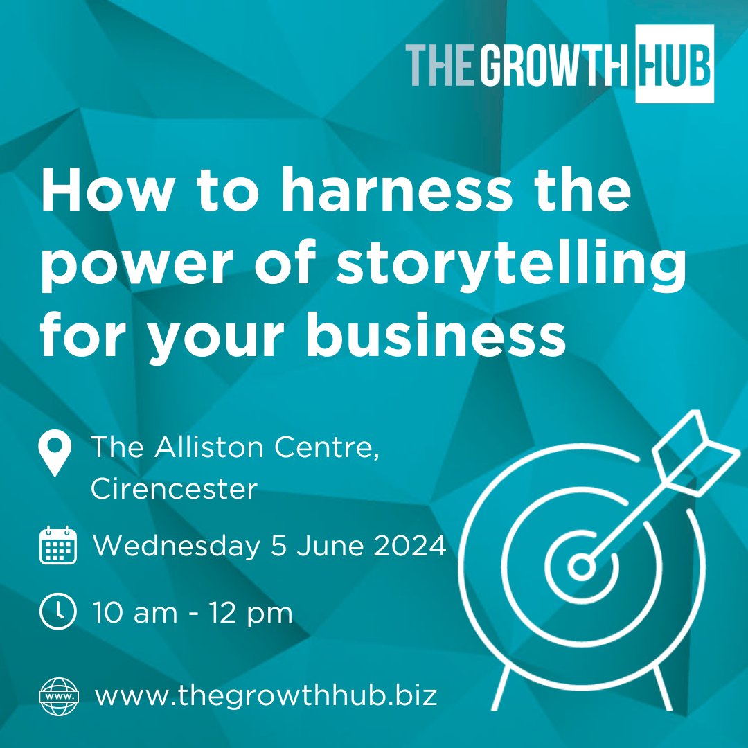 Think you #BrandStory needs an upgrade?✍️

Join us on Wednesday 5 June 2024 at #TheGrowthHubCirencester for our fully-funded workshop with Rachel Savage, founder of Brand New Story.

🔗Book your place at tinyurl.com/yuvsf7vz

#GlosBiz #CotswoldsEvents #CotswoldsWorkshops