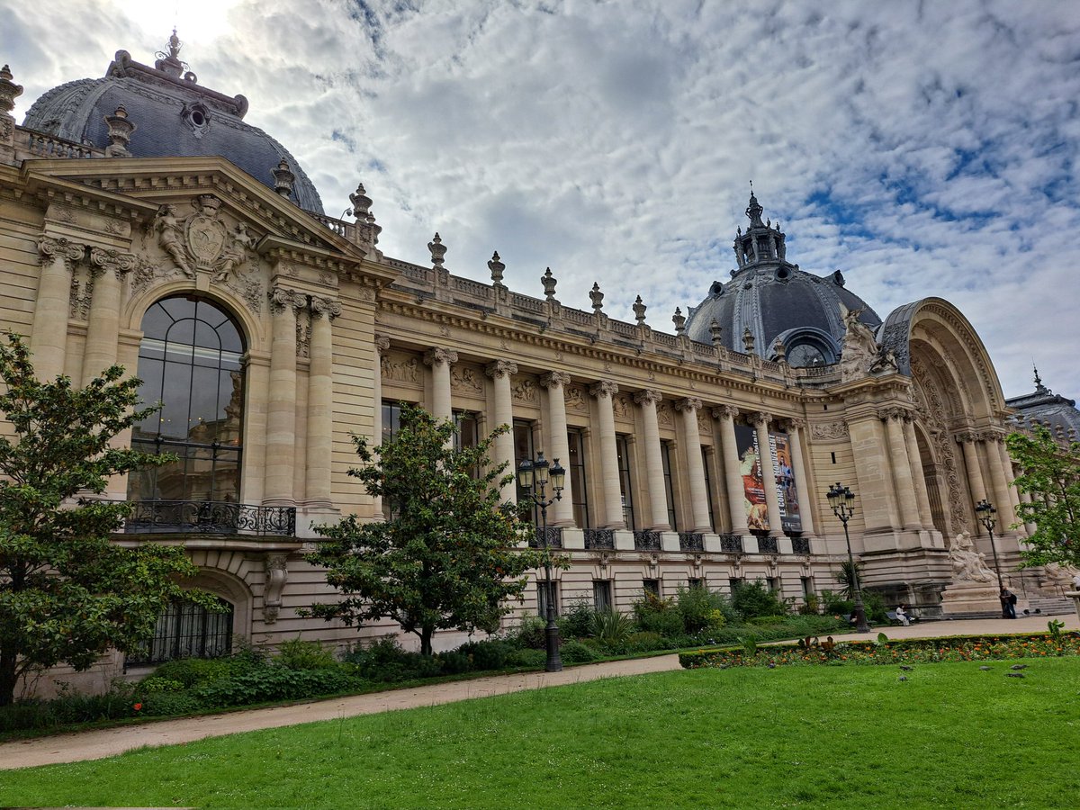 @PetitPalais_ pour l'exposition #TheodoreRousseau 🤩 @parismusees Superbe journée 🌞 sur Paris mais retour difficile entre perturbations sur la ligne J... ,☔️ et ⛈️... #BaladeSympa #MagnifiqueFrance