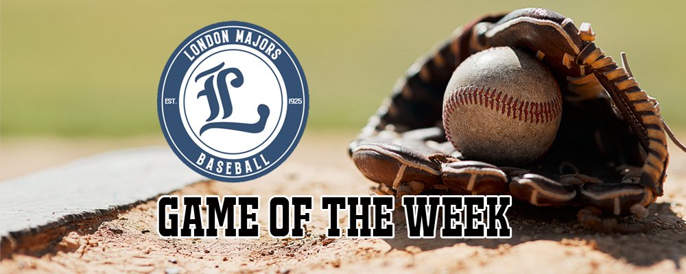 London Majors Game of the Week returns to #Rogerstv for the 2024 season! Watch weekly coverage of the @londonmajors home games produced by Majors TV. This week's game features the Majors and Welland Jackfish. Tune in Tuesdays at 8pm on @RtvLondon channel 13. #ldnont #GOTW