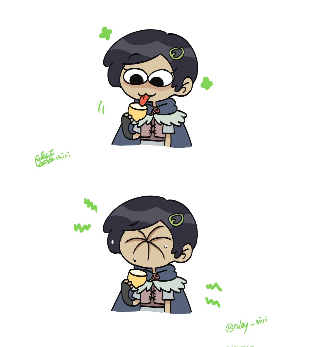 ruby_miri's tweet image. 🍋💚
#amphibia