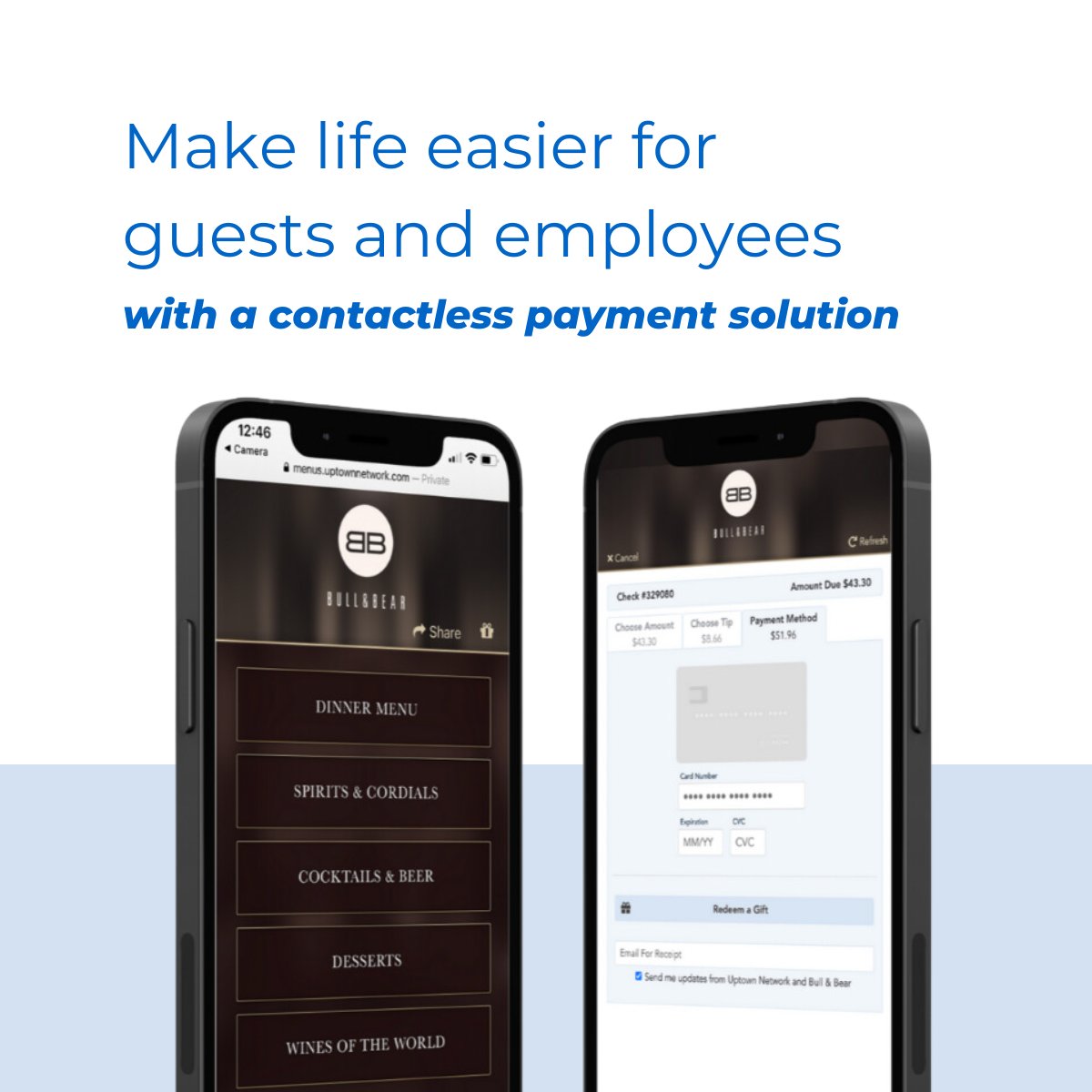 Simple contactless solutions that make a big difference for your business: vist.ly/33yp2 

#FoodAndBeverage #QRCode #HospitalityIndustry #Restaurants #Innovation #RedefineHospitality #Sustainability #Trending