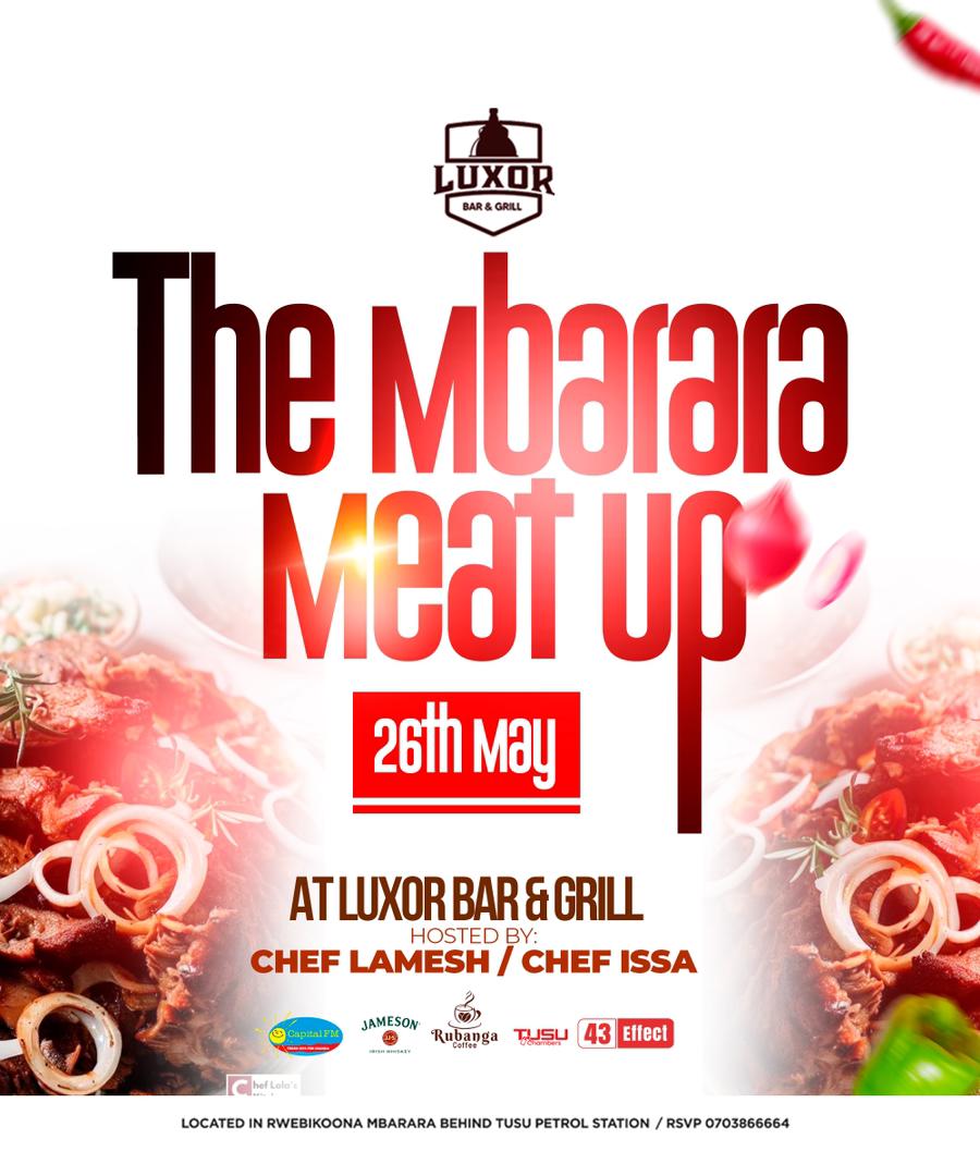 #MbararaMeatUpAtLuxor Will be my First time to Eat Row Meat✅ _______________________________ Join in with friends THIS SUNDAY MBARARA 🔥🔥🔥🔥🔥🔥🔥🔥 #Fearless40