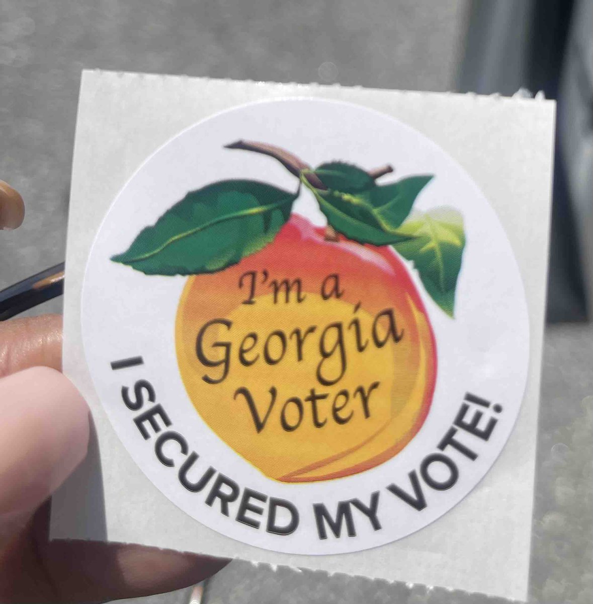 Yep… I voted…. NO LINES

Not sure where to go: georgia.gov/vote-in-person…

Countdown to November 2024…