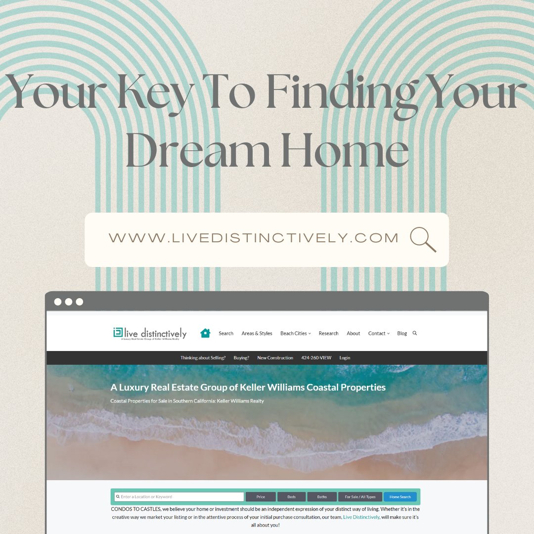 🏡 Find your dream home by exploring the extensive real estate listings on our website, eliminating the hassle of finding your perfect home. 

🖱 Your Key To Finding Your Dream Home: 🌐LiveDistinctively.com 

#LiveDistinctively  #SellingSoCal #SoldbyLiveDistinctively