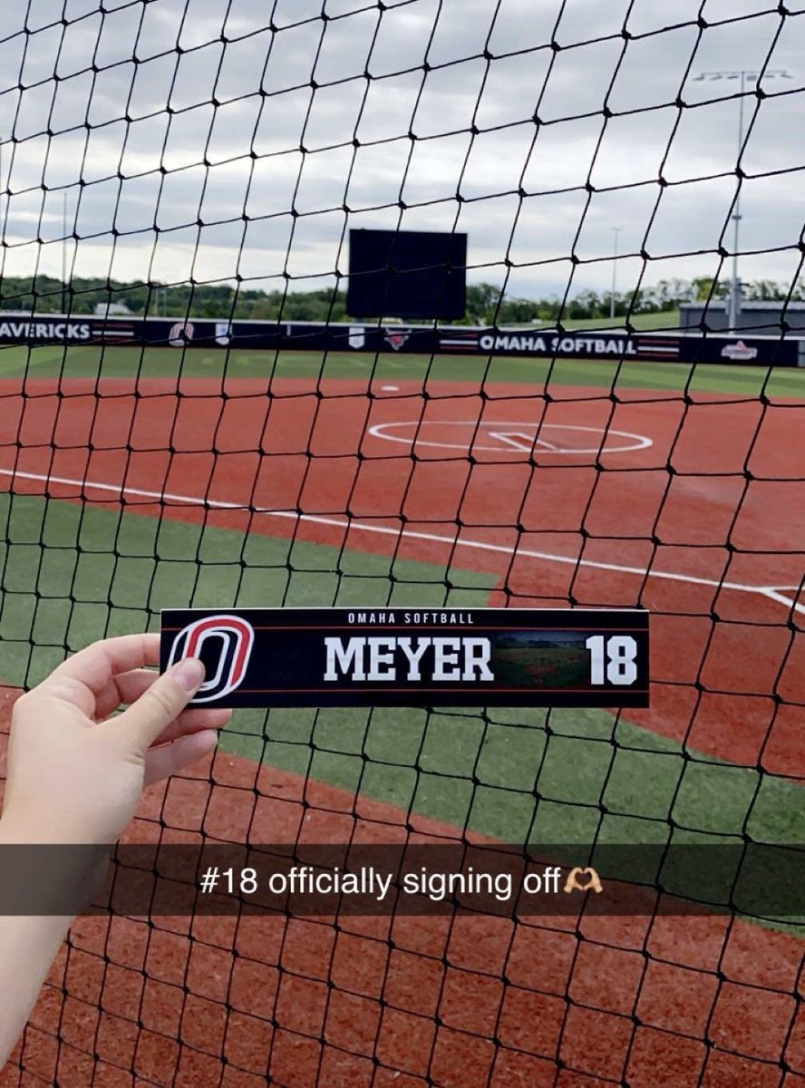Omaha Softball, you have been so special to me. I love you with my whole heart. #18 officially signing off🫶🏼