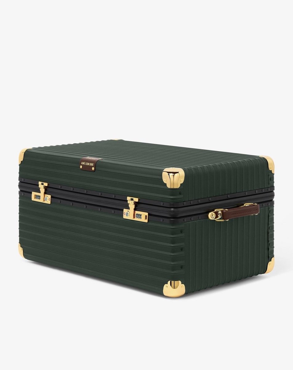 StreetFashion01's tweet photo. Aimé Leon Dore x RIMOWA (2024) https://t.co/spDzQklQLP