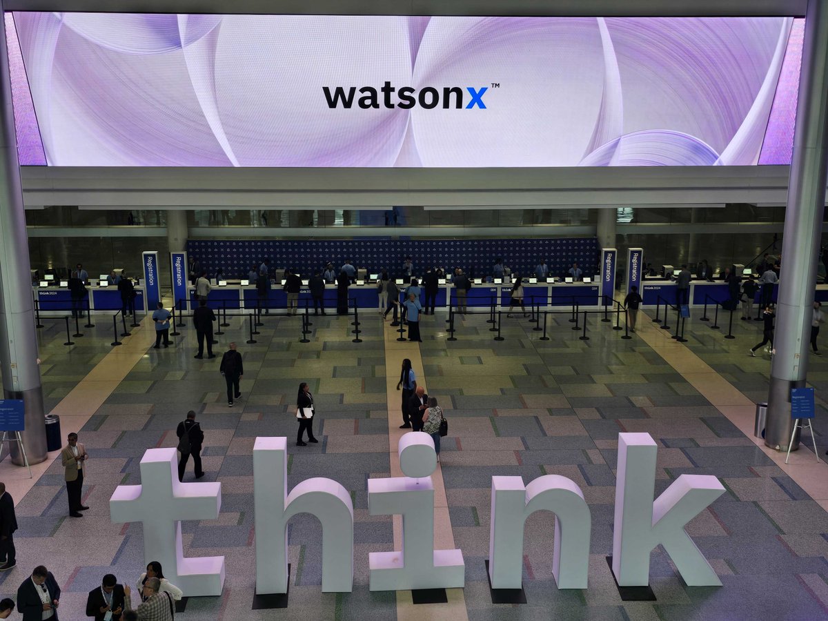 We're at #THINK! Let's talk - #strategy #data #automation 
#watsonx #bcec @IBM @IBMwatsonx #think2024