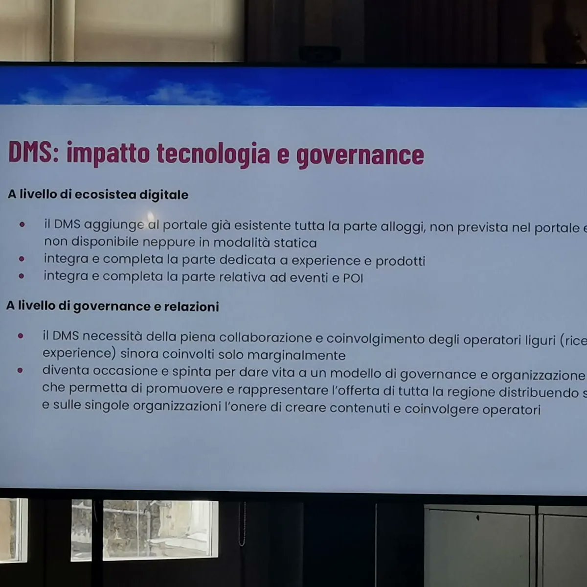 CCIAARIVLIG's tweet photo. #cciaarivlig A Palazzo Lamba Doria Savona oggi @RegLiguria presenta lo strumento unitario e integrato #Dms (Destination Management System) 
@lamialiguria @MTurismoItalia @unioncamere https://t.co/kWFXsxkt4W