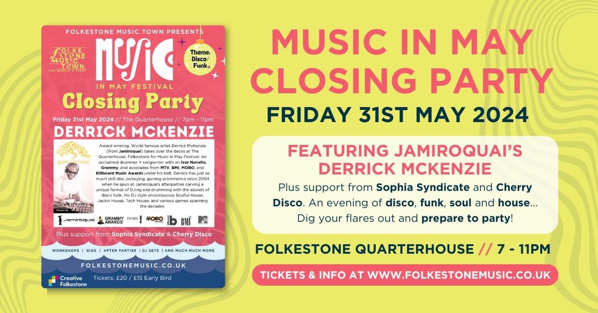 Radio Folkestone (@radiofstone1059) on Twitter photo Win tickets to the <a href="/FolkestoneMusic/">FolkestoneMusic</a> #MusicInMay Closing Party! All you need to do is sign up to our website at radiofolkestone.com!
Click the Join button, enter your details, and we could be calling you on Thursday! Win tickets to the <a href="/FolkestoneMusic/">FolkestoneMusic</a> #MusicInMay Closing Party! All you need to do is sign up to our website at radiofolkestone.com!
Click the Join button, enter your details, and we could be calling you on Thursday!