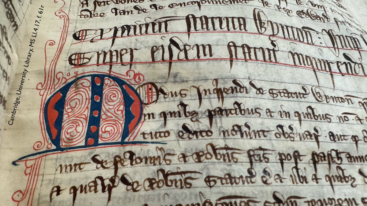 ‘M’ for the Merry Month of May in a @theULSpecColl statute book. #MedievalManuscripts #Manuscripts #LegalHistory #HistLaw #Law
