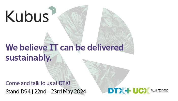 DTX360's tweet photo. Join @Kubusgroup on stand D94 at #DTXM24 to find out how we can help make your network kinder to the environment.
#kubus #verkada #sustainable #it #technology https://t.co/sI0JyMffgr