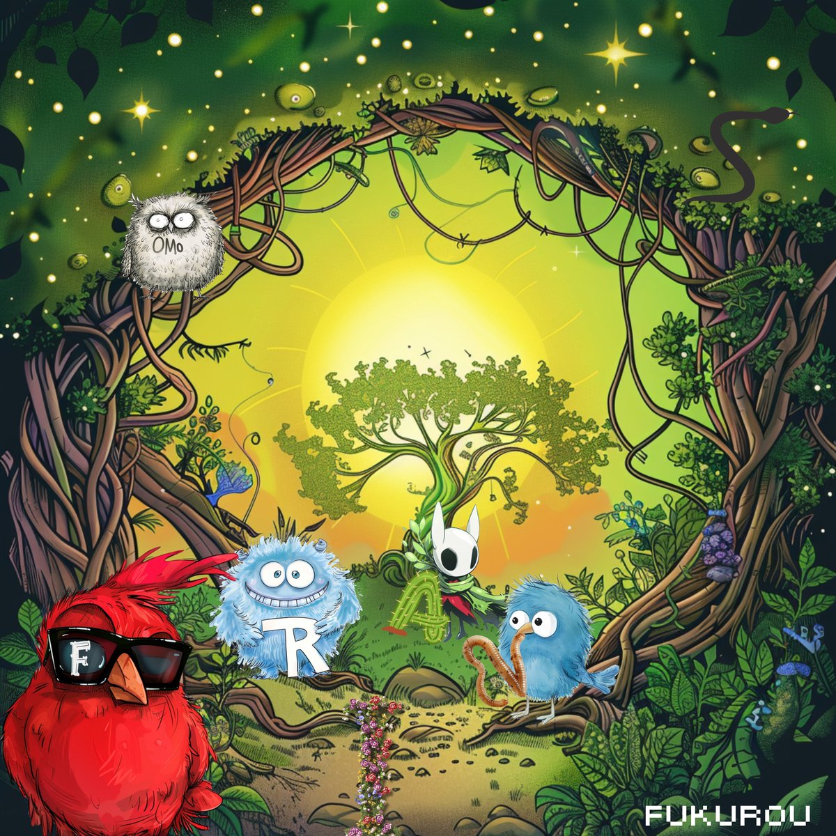 FukurouSol's tweet photo. $FUKU & GM

Fukurou, the king of birds, wise and old, Leads the Fukeets, a movement bold. Hidden in their quest, the truth lies clear, Decipher the code, bring their nature near. From the depths of Blightwood, they rise, Toxic spirits in a humanoid disguise. Crack the code, the letters rearrange, Reveal the name of those causing the change.

100,000 $FUKU for the winner. 

#BirdsAreNotReal