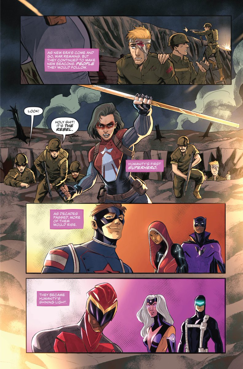 microncomics's tweet image. Man this page is so 🔥🔥🔥! I need this book like yesterday. 

Art by @Karahuset