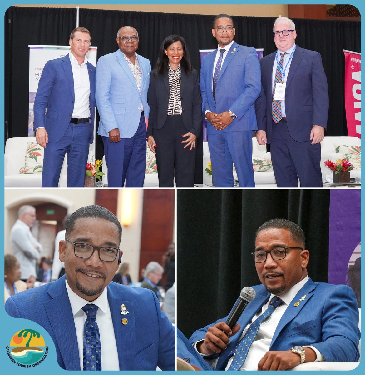 CTO Chairman Kenneth Bryan, Minister of Tourism and Ports for the @Cayman_Islands, contributed to a vibrant discussion on visioning a new tourism landscape at the third annual Caribbean Travel Forum, ahead of today’s start to CHTA’s Caribbean Travel Marketplace. @CHTANow