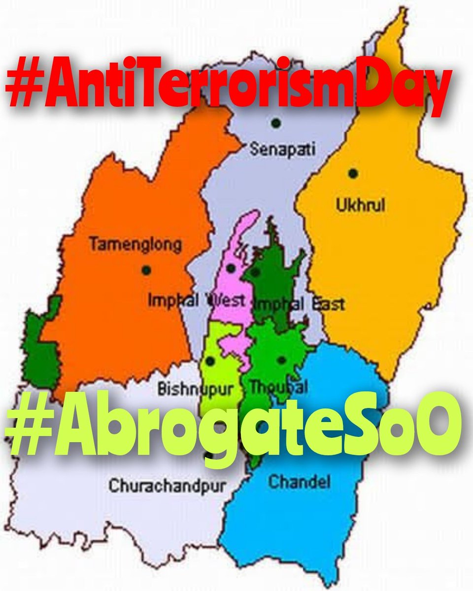 @SUnA_LeiyA @narendramodi @IndiaTodayNE @IndiaToday @PTI_News @INCIndia @IndianDiplomacy @VPIndia @BBCBreaking @BBCWorld #AntiTerrorismDay #AbrogateSoO #ManipurViolence