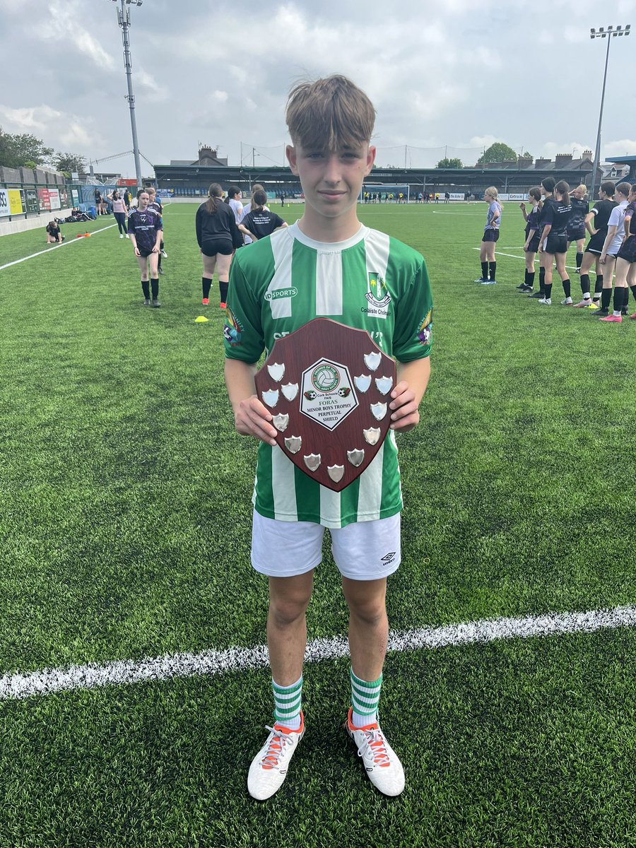 Congrats to St Colmans college on their 2-0 win this morning vs Colaiste Muire an Cobh in the Cork Trophy final played in St Colmans Park, special mention to our own player Donnchadh who got on the scoresheet , congratulations 🇬🇦👏🏼