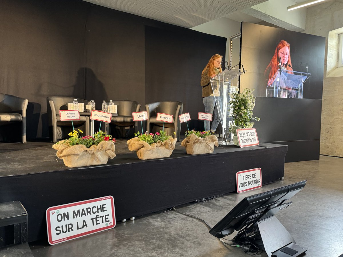 JYBricout's tweet image. Intervention de ⁦@LouisePiercourt⁩ en tant que présidente de JA 02 à l’Assemblée Générale de l’Union des Syndicats Agricoles de L’Aisne : «faire en sorte que le maximum de Jeunes puissent s’installer » 
⁦@usaa_02⁩ ⁦@ecvass02⁩ ⁦@BecretH⁩ ⁦@BruCardot⁩