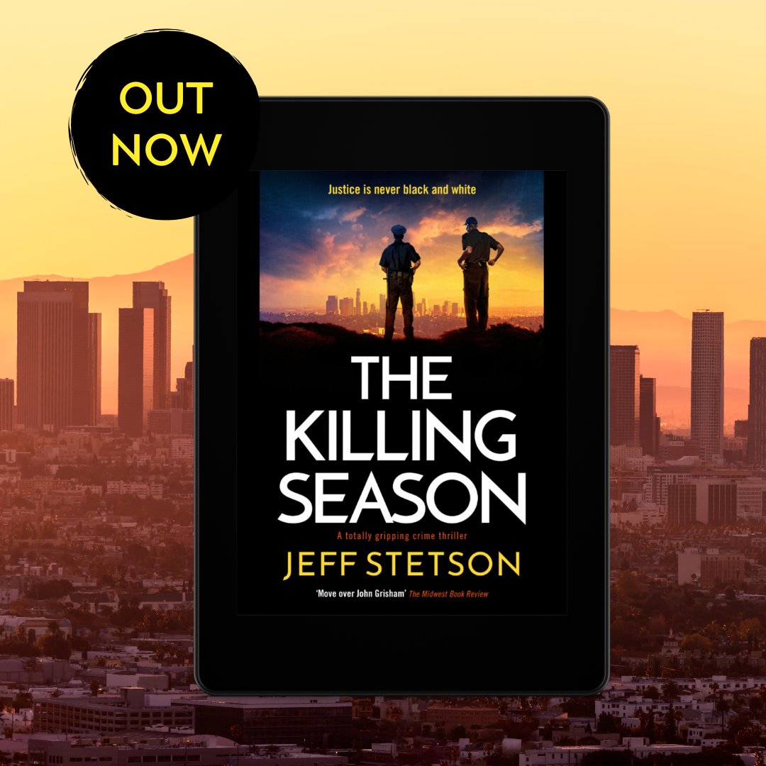 Justice is never black and white... We are delighted to announce that it's publication day for @JeffStetson 's The Killing Season: A totally gripping crime thriller!! Buy it now: geni.us/481-rd-two-am