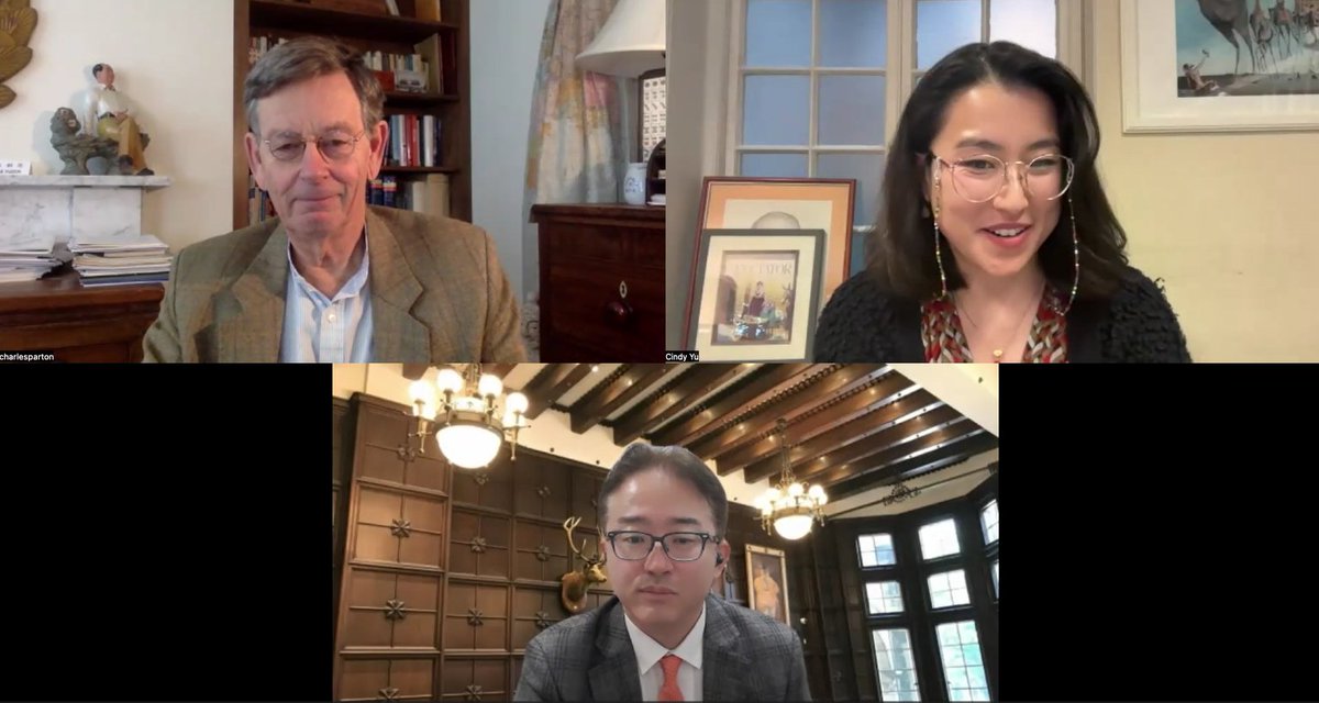 Many thanks to today's speakers @ryo384_ir Charlie Parton & @CindyXiaodanYu- Following the recent inaugural speech by Lai Ching-te, this timely discussion dived into current tensions around the Taiwan Strait with the threat of invasion by China & the impact on the global economy.