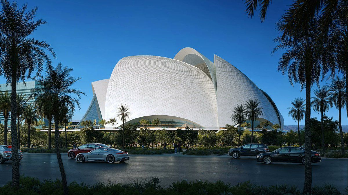 Las Vegas is set to get a 33,000-seat new baseball stadium, complete with a shimmering metal-clad roof. Designed by Bjarke Ingels Group and HNTB, the venue will become home to the <a href="/Athletics/">Athletics</a> when the team relocates from Oakland. bit.ly/3yAbELR