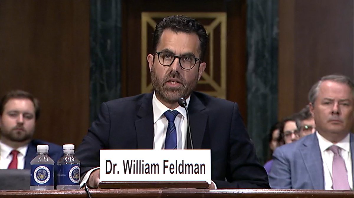.@wbfeldman testifies @JudiciaryDems: 'We should strive for a pharmaceutical system that rewards meaningful therapeutic breakthroughs…not small modifications to the plastic components of delivery devices or new tweaks to molecules that perform no better than existing therapies.'